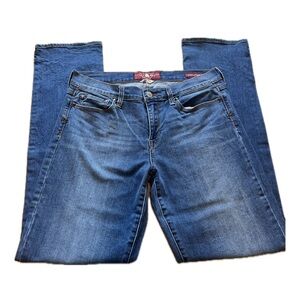 Lucky Brand Sofia Straight Blue Denim Jeans Size 10/30 Reglar